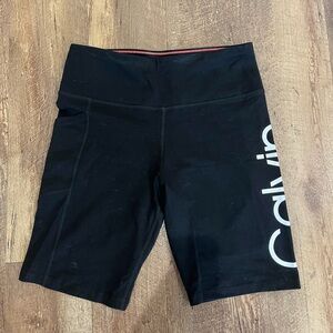 Calvin Klein Performance Black Bike Shorts
